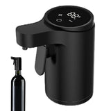Wine Aerator Pourer Electric Touch Screen 4-Mode Digital Alcohol Bottle Dispenser Wine Accessories for Home Bar Office Travel