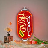 Japanese Sushi Neon Sign Neon Lights for Restaurant Bar Pub Business Kitchen Man Cave Decor Aesthetics Draw Celebratory Gifts