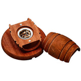 Wooden Whiskey Cocktail Smoker Whiskey Smoker Spirits Infuser Bar Tool for Men Dad Husband Father Boyfriend Him Family Friends