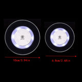Transparent LED Glow Coaster Bar Nightclub Colorful Waterproof Acrylic Crystal Usb Charging Atmosphere Base Light Cup Mats