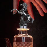 Liquor Bottle Pourers Year Of The Horse Red Wine Pourer Alcohol Stopper Home Bar Accessories For Dad Men Vodka Whisky Cocktail