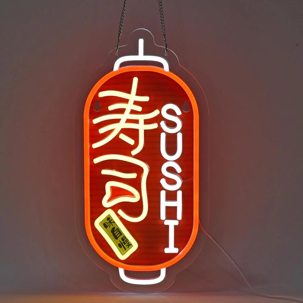 Japanese Sushi Neon Sign Neon Lights for Restaurant Bar Pub Business Kitchen Man Cave Decor Aesthetics Draw Celebratory Gifts
