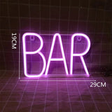 Bar Open Neon Sign USB Dimmable LED Neon Light or Pub Party Man Cave Room Restaurant Business Party Art Decor Gift Light Up Sign