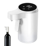 Wine Aerator Pourer Electric Touch Screen 4-Mode Digital Alcohol Bottle Dispenser Wine Accessories for Home Bar Office Travel