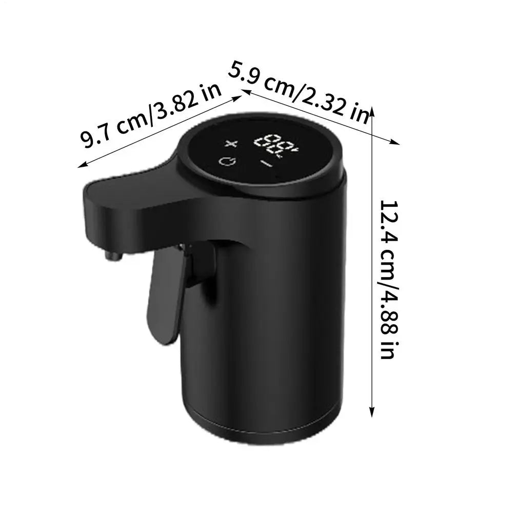 Wine Aerator Pourer Electric Touch Screen 4-Mode Digital Alcohol Bottle Dispenser Wine Accessories for Home Bar Office Travel