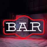 Bar Open Daily Neon Sign For Wall Decor,Light Up Sign For Home Bar,Club,Party,Man Cave,Restaurant Decor,Gift For Bar Enthusiasts