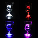 10-100PCS LED Coaster Lights Colorful Glowing Wine Bottle Stickers Bar Wedding Party Lighting Glowing Wine Bottle Stickers